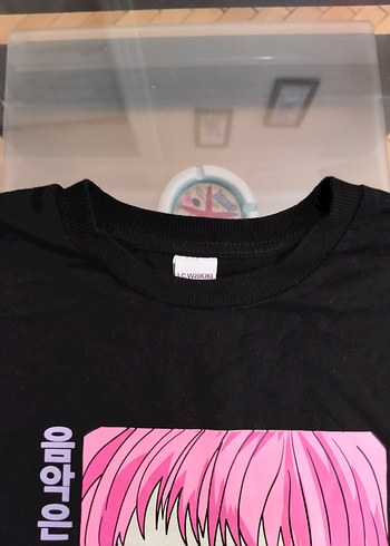 LC Waikiki 13-14 yaş Kız Çocuk Siyah Baskılı Uzun Kollu Tişört - Görsel 5