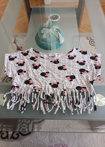 5-6 yaş krop Gri Kız Çocuk Örgü Püsküllü Panço - Görsel 5