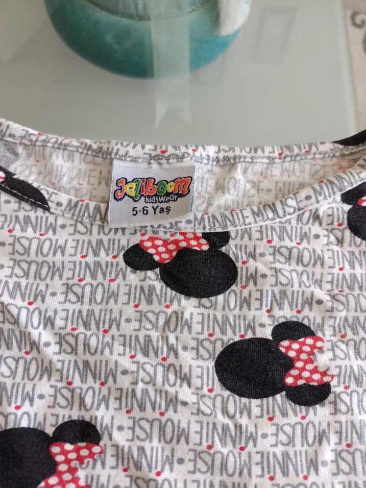 5-6 yaş krop Gri Kız Çocuk Örgü Püsküllü Panço - Görsel 3