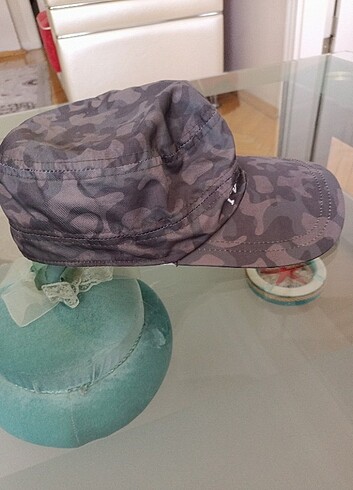 Mavi marka yazlık şapka  - Görsel 4