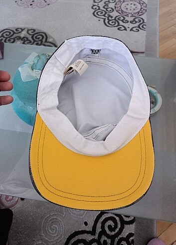 Mavi marka yazlık şapka  - Görsel 6