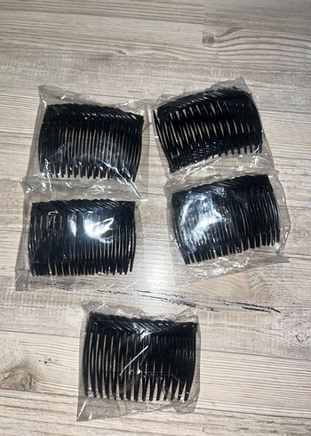 Kadın Siyah Pilili Saç Tokası - Görsel 2