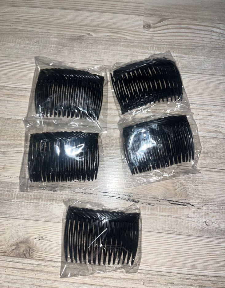 Kadın Siyah Pilili Saç Tokası - Görsel 2