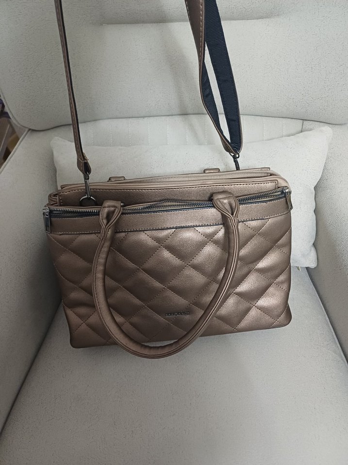 Kahverengi Deri Kadın Çanta - Görsel 2