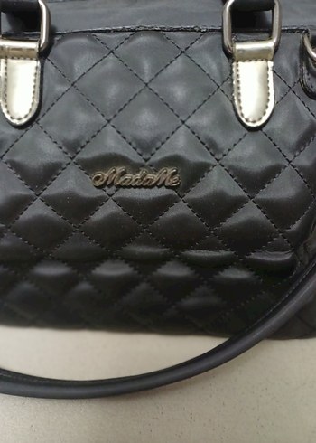 Siyah Parlak Deri Kadın Çantası - Görsel 2