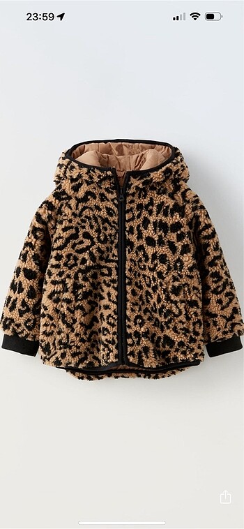 Zara bebek mont