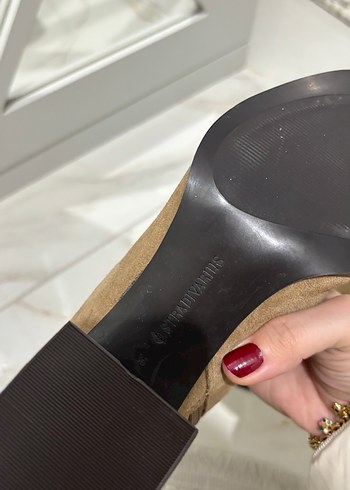 Stradivarius topuklu streç bot - Görsel 8