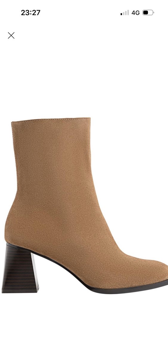 Stradivarius topuklu streç bot - Görsel 2