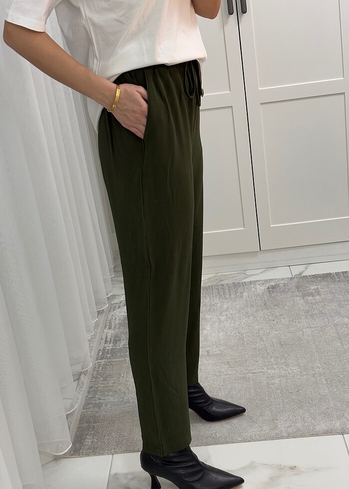 Koton straight paça kırçıllı pantolon - Görsel 4