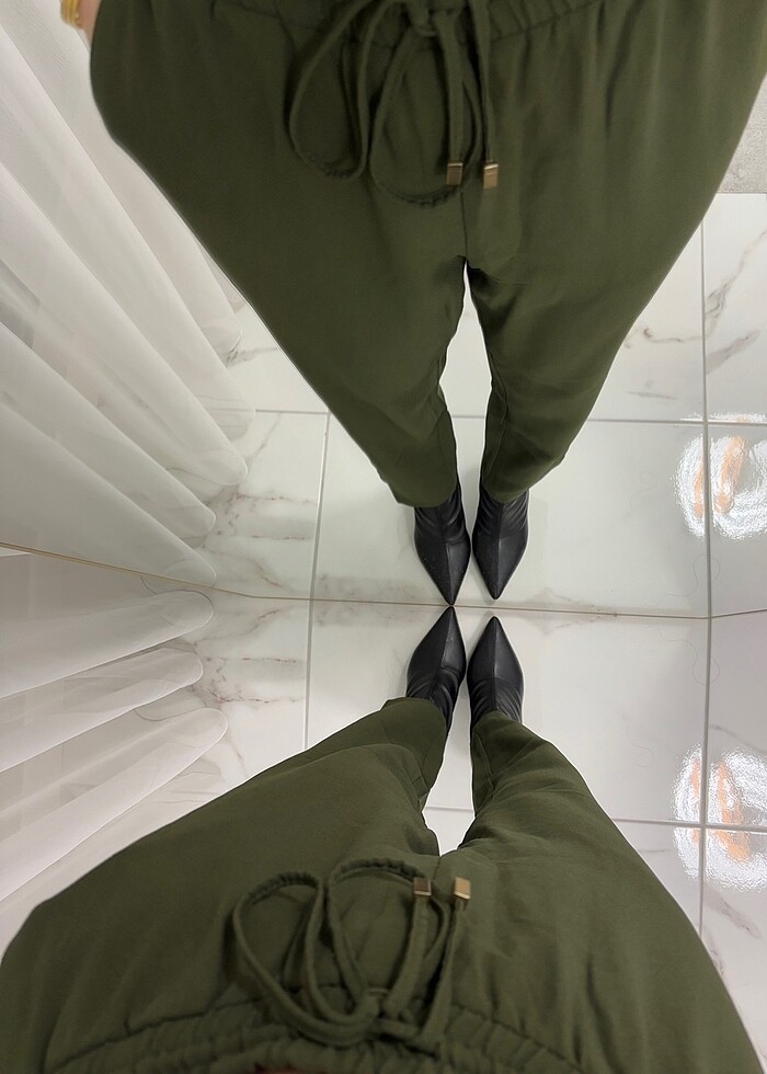 Koton straight paça kırçıllı pantolon - Görsel 5