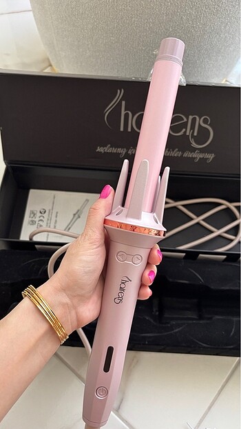 Hairens HRS 260 25 mm otomatik saç maşası