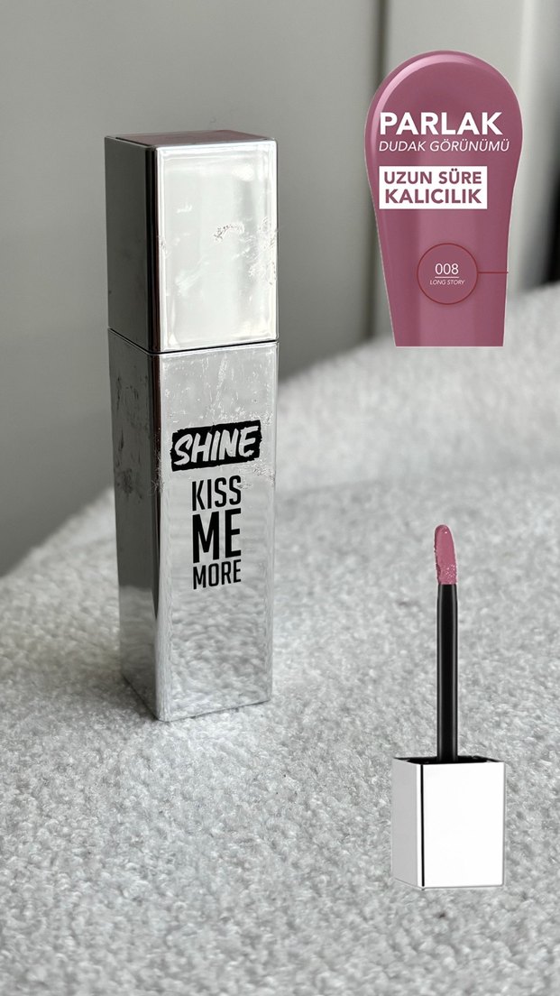 Flormar Shine Kiss Me More Ruj - Görsel 2