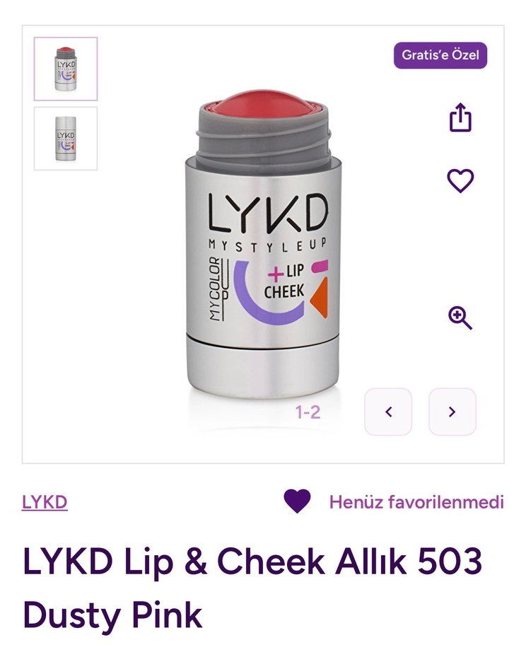 LYKD Lip & Cheek Allık 503 - Görsel 5