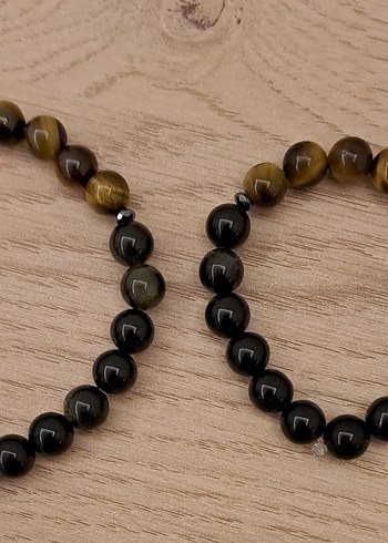 Kaplan Gözü ve Obsidyen Bileklik - Görsel 2