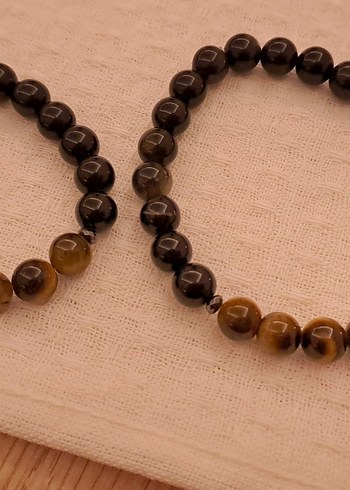 Kaplan Gözü ve Obsidyen Bileklik - Görsel 4