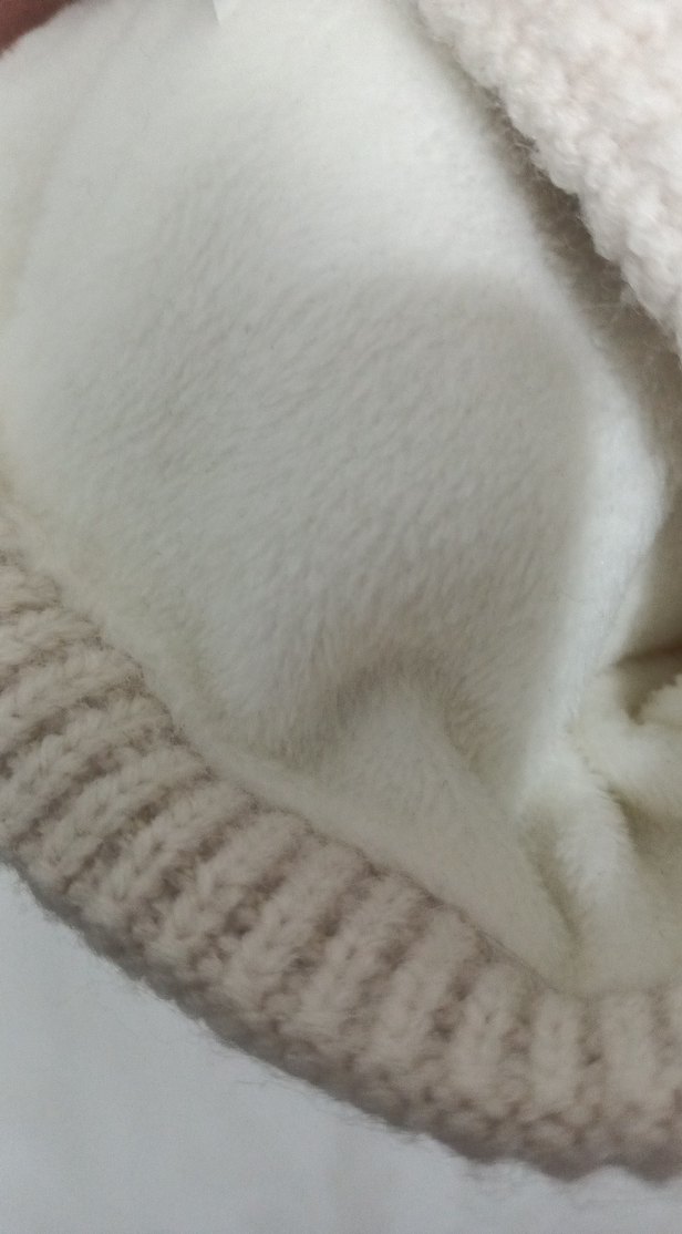 Nakışlı Bej Çocuk Bere - Görsel 2