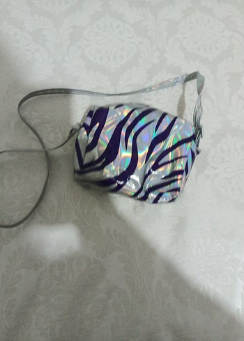 PURSE PETS METALLİC İNTERAKTİF MOR Zebra Desenli Kız Çanta - Görsel 9