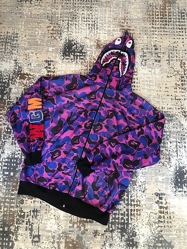 Unisex kapşonlu hırka