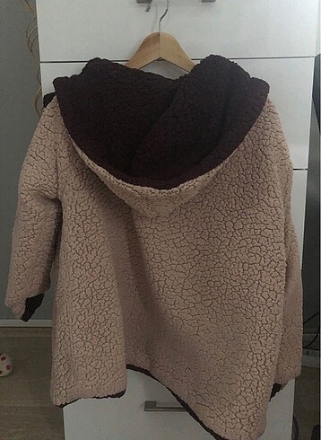 m Beden bordo Renk PULL&BEAR PELUŞ MONT