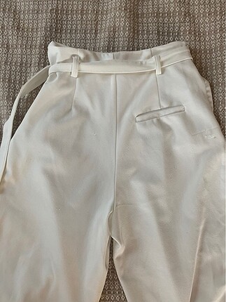s Beden beyaz Renk Salaş tiril tiril şık pantolon