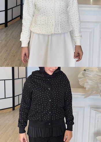 Zara taşlı ceket
