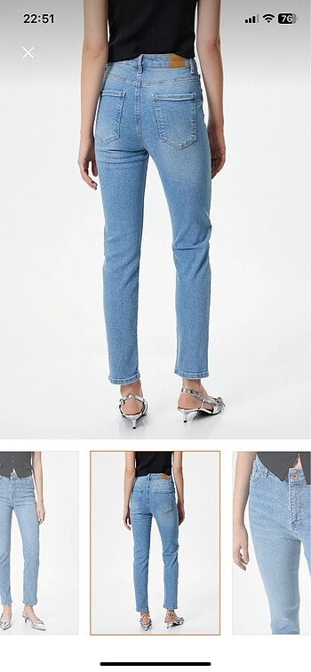 Koton straight jean
