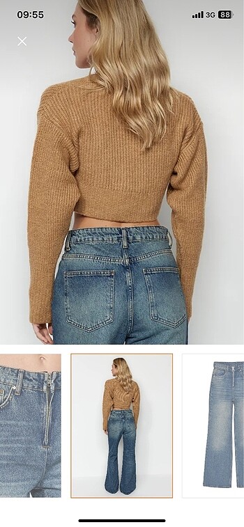 Trendyol & Milla Crop hırka