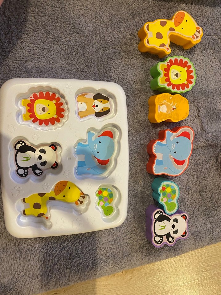 Çok Renkli Hayvan Figürlü Eğitici Oyuncak - Görsel 2