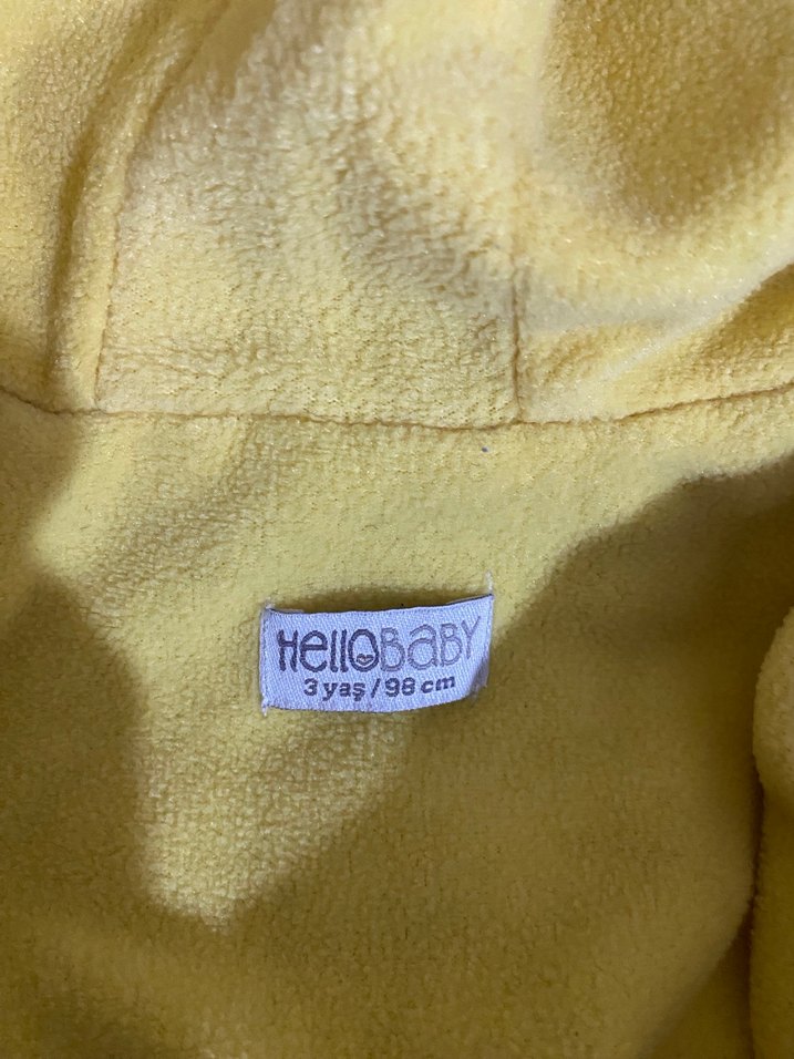 Mavi Kapüşonlu Erkek Çocuk Mont - Görsel 3