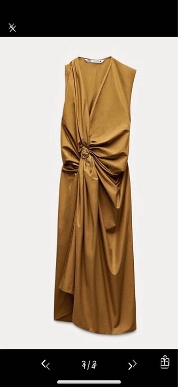 Zara hardal elbise