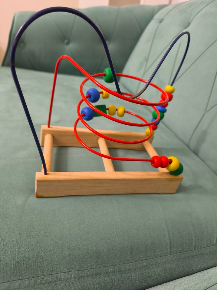 eğitici oyuncak el göz kordinasyon ahşap - Görsel 2