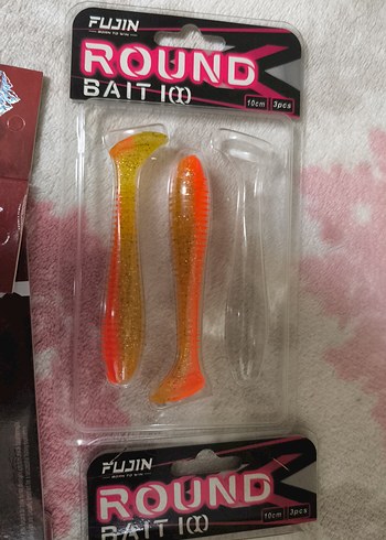 round bait 100 Balıkçılık Yemleri jig rapala sahte yem silikon - Görsel 2