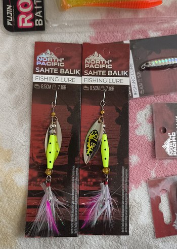 round bait 100 Balıkçılık Yemleri jig rapala sahte yem silikon - Görsel 4