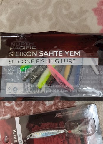 round bait 100 Balıkçılık Yemleri jig rapala sahte yem silikon - Görsel 7