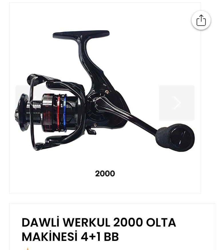 fujin walker teleskopik lrf kamış 275cm dawli werkul 2000 makine - Görsel 3