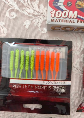 balıkçılık olta sahte yem rapala silikon misina rapala zoka - Görsel 4