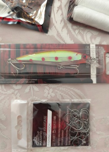 balıkçılık olta sahte yem rapala silikon misina rapala zoka - Görsel 5