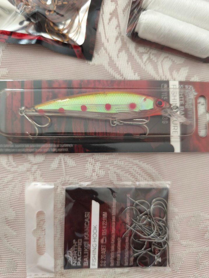 balıkçılık olta sahte yem rapala silikon misina rapala zoka - Görsel 5