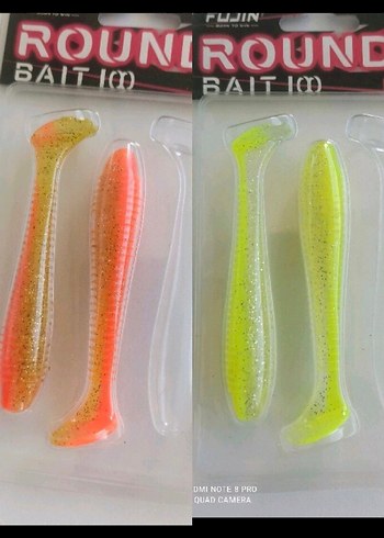 34 silikon yem. 10 tane mounty.10 north pasific. 4 fujin round - Görsel 4