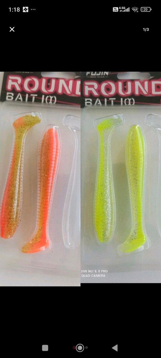 34 silikon yem. 10 tane mounty.10 north pasific. 4 fujin round - Görsel 4