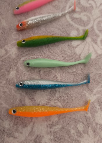 ryuji mister silikon 6 adet boy 10cm - Görsel 3