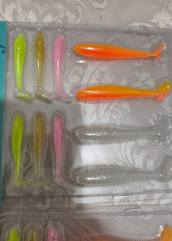 silikon olta yemi silikon sahte balık lrf spin olta balık - Görsel 2