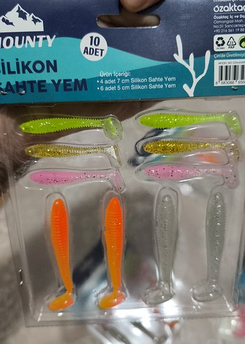 silikon olta yemi silikon sahte balık lrf spin olta balık - Görsel 10