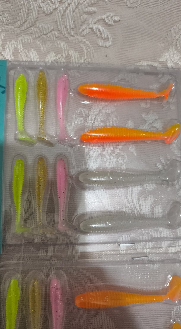 silikon olta yemi silikon sahte balık lrf spin olta balık - Görsel 2