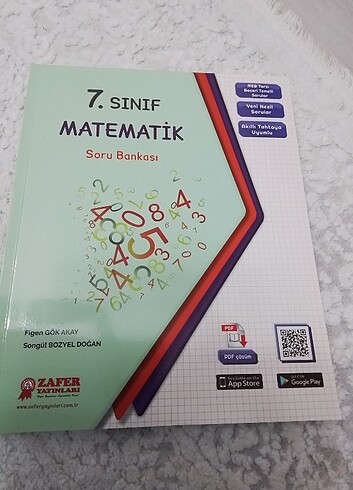 Zafer yayınları 7. Sınıf matematik soru bankası 