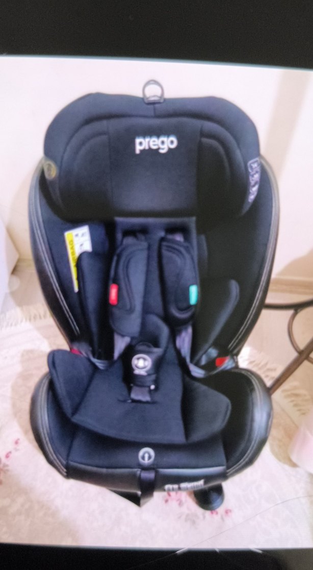 Prego Ayarlanabilir Siyah Çocuk Oto Koltuğu - Görsel 2