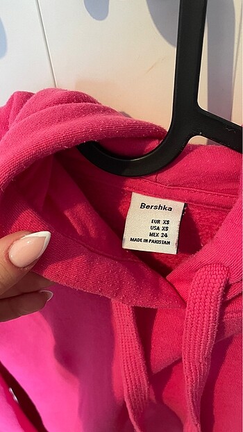 Bershka Şeker Pembesi Sweatshirt
