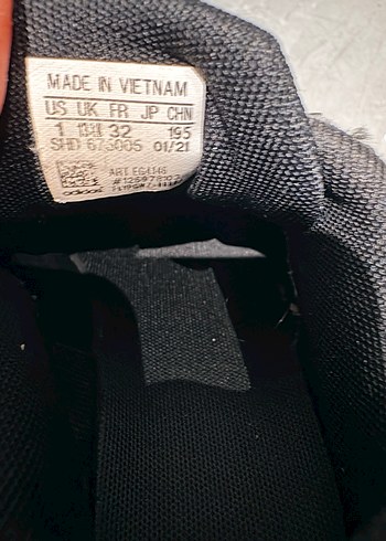 Unisex adidas Çocuk Siyah Cırt Cırtlı Spor Ayakkabı - Görsel 4