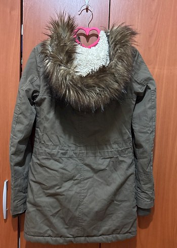 Haki Kadın Parka - Görsel 2