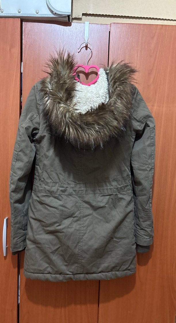 Haki Kadın Parka - Görsel 2